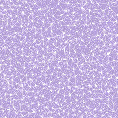 Poster - Mosaic triangles shapes background. Multiple repeated inner triangles. Small shape size. Solid color style. Seamless pattern. Elegant vector tiles. Creative vector illustration.