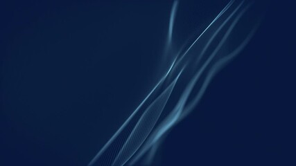 Aufkleber - Abstract Background Seamless Loop Digital Waves in Teal and Dark Blue, showcasing creativity and aesthetic appeal