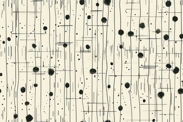 Poster - Simple Seamless Abstract Pattern with Subtle Details