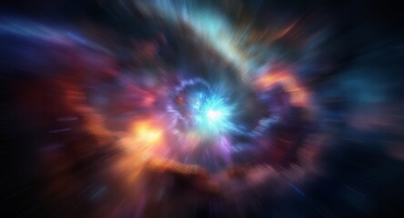 Wall Mural - light space energy