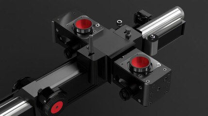 Poster - High-Tech Precision Machine Component Design