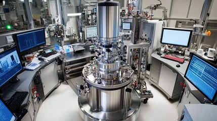 Poster - Modern Laboratory Equipment and Advanced Technology Setup