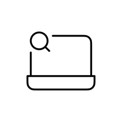 Poster - Browsing icon Outline vector for web ui