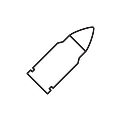 Aufkleber - Bullet icon Outline vector for web ui