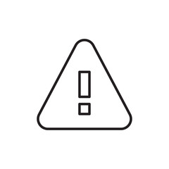 Aufkleber - Error icon Outline vector for web ui