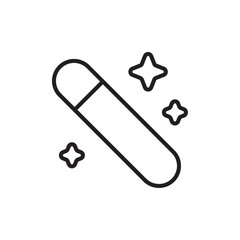 Aufkleber - Magic icon Outline vector for web ui
