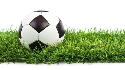 Soccer Ball on Grass