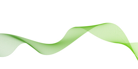 Poster - abstract green waves background,abstract green wavy lines. colorful vector background.green wave mel
