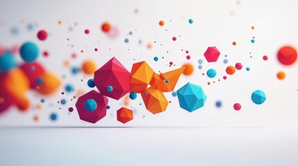 Poster - Colorful Abstract Geometric Illustration