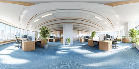 Wall Mural - Modern Office Interior.