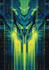 Leinwandbilder - abstract background with arrows
