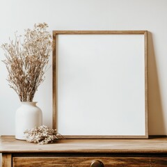 Wall Mural - Blank Frame Mockup.