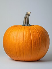 Wall Mural - Small Orange Pumpkin on Table