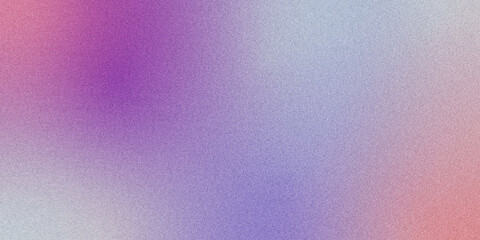 Grainy gradient abstract colorful background with noise texture 