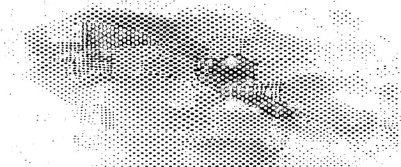 Poster - vector abstract halftone design elegant background with texture.