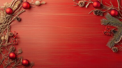 Wall Mural - create a festive atmosphere with christmas background wallpaper