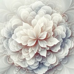 Poster -  a white vibrant graphic art piece background wallpaper seamless