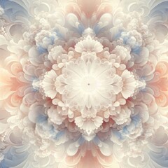 Poster -  a white vibrant graphic art piece background wallpaper seamless
