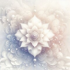 Poster -  a white vibrant graphic art piece background wallpaper seamless