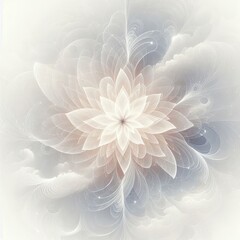 Poster -  a white vibrant graphic art piece background wallpaper seamless