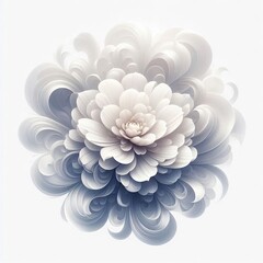 Poster -  a white vibrant graphic art piece background wallpaper seamless