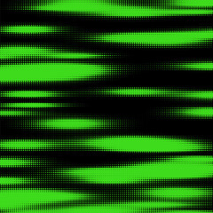 Fototapete - Monochrome round particles on a dark background. Abstract background.