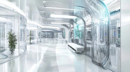 Aufkleber - Explore innovative medical facility design for chronic disease research centers that enhance patient care and experience