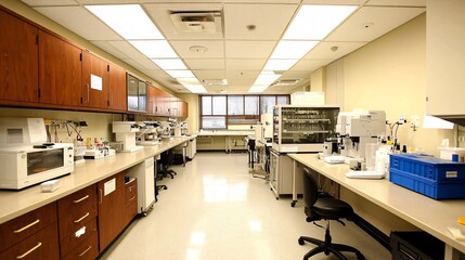 Fototapete - Explore innovative laboratory design features for risk factor research facilities to enhance efficiency and safety