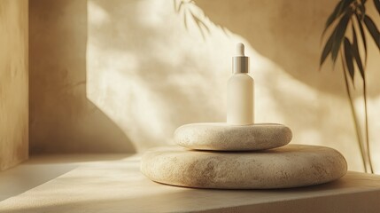 Poster - Minimalistic Product Display with Natural Elements