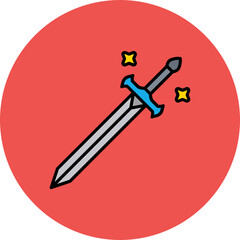 Sticker - Sword Icon