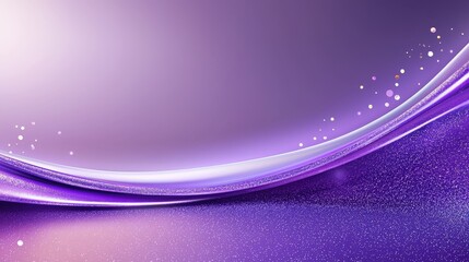 Poster - An elegant purple glitter background with a smooth blend of shades, perfect for enhancing the glamour of branding materials, gift wraps, or fashion-themed designs.