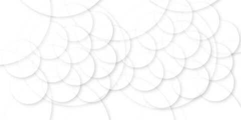 Poster - Abstract white blur bokeh lights for background. abstract white modern transparency circle presentation background. texture background with abstract circles of different sizes.	
