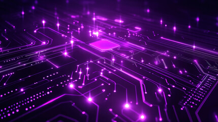 Poster - Futuristic technology concept. Abstract circuit board background. Abstract digital technology. High-tech digital technology. Circuit board pattern. Cyber technology concept. Copy space area