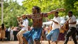 © somchai20162516 - Multicultural Music Festival, People of All Ages Dance and Enjoy Music from International Artists on an Outdoor Stage'