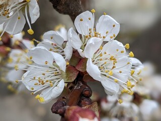 In the spring, the apricot tree blooms beautifully in yards, gardens, and on the roadsides of cities and villages, attracting bees with its aroma for pollination and the formation of future juicy frui