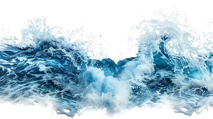 Wall Mural - A beautiful, high-resolution image of a wave crashing on the shore.