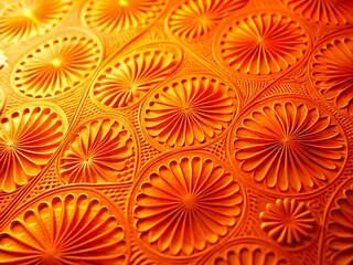 Poster - Vibrant Neon Orange Paper Texture Background for Creative Projects and Digital Designs, Ideal for Abstract Art, Textures, and Modern Aesthetics in Graphic Design and Marketing Materials