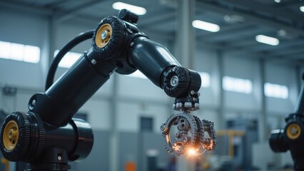 Poster - Precision Robotic Arm in Modern Manufacturing Environment