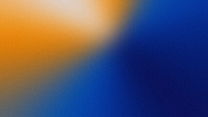 Orange blue gradient background with grainy texture. Banner, poster, flyer header design background