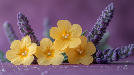 This image shows a yellow medicinal verbascum flower without blurs,and a clean studio shot of the flower