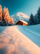 © Mimi - Realistic landscape photography of snowy alpine scenes