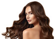 © Rawpixel.com - PNG Elegant woman with flowing hair