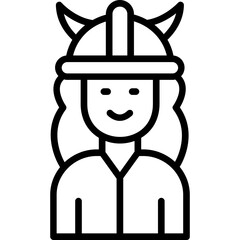 Sticker - Viking Icon