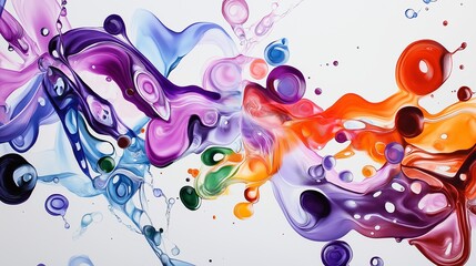 Poster - Abstract Ink Drop Spreading in Clear Water