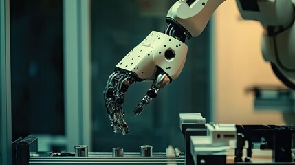 Poster - Robotic Hand in Industrial Setting