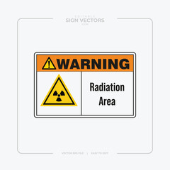 Wall Mural - Warning, caution and dangerous area alert attention isolated vector signs and plates. Danger yellow signs for safety, hazard shock, keep out and caution warning and risk zone symbols on sign plates