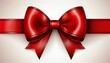 © Faizan - red bow on a red background