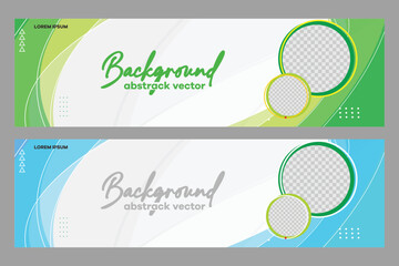Aufkleber - design banner, flayer,backdrop creative wave business banner background Vector EPS 10