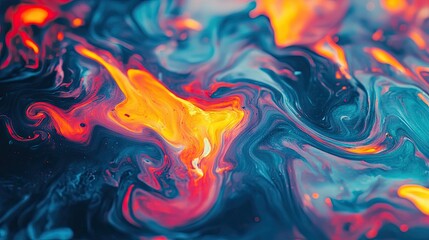 Leinwandbilder - Abstract cosmic space and galaxy background with vibrant colors creating a mesmerizing effect. The cosmic space invites exploration, perfect for various creative projects, with ample copy space.