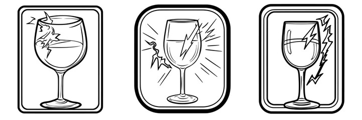 Aufkleber - modern icon for shipping, delivery, e-commerce, transport, logistics. suitable for websites and apps